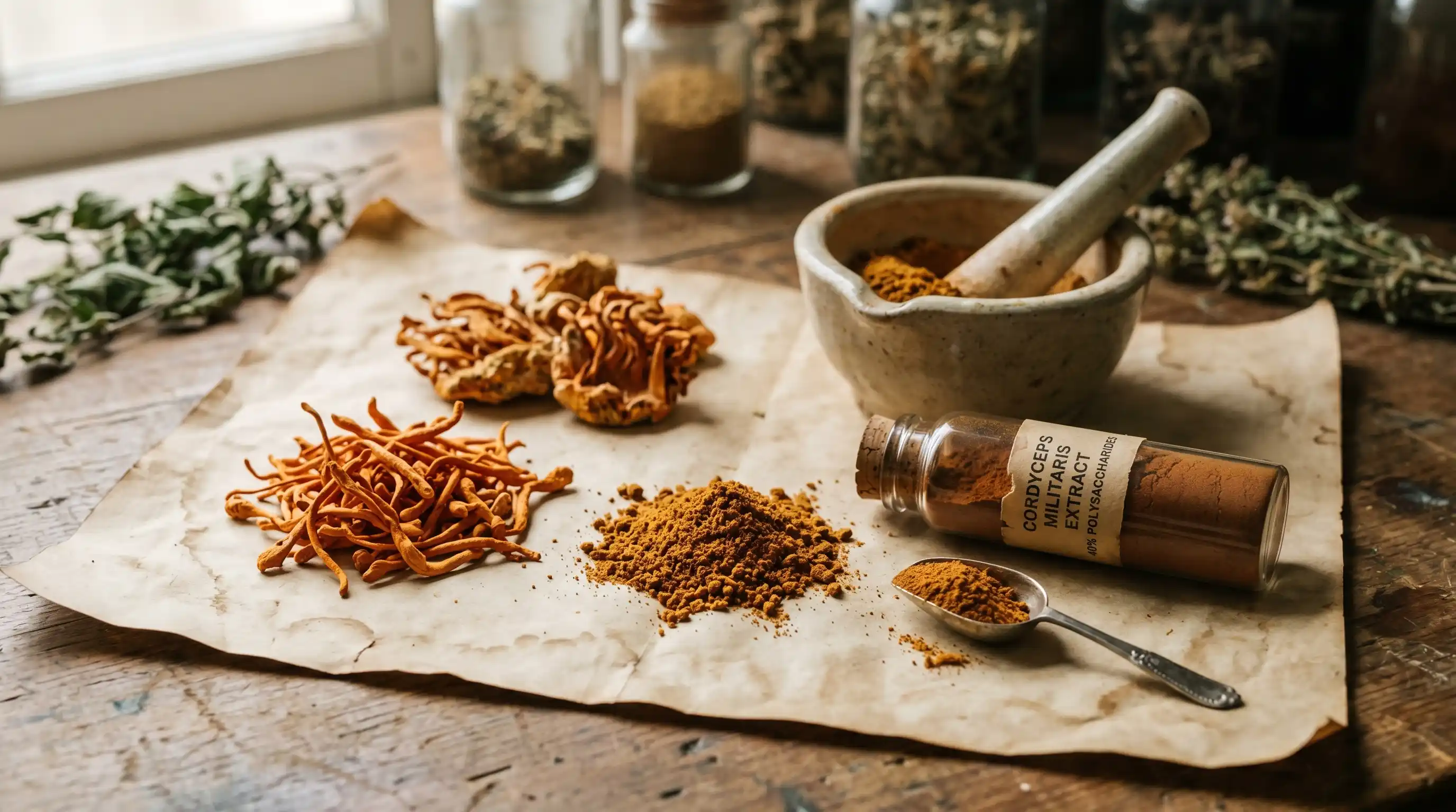 Cordyceps Militaris Extract 40% Polysaccharides